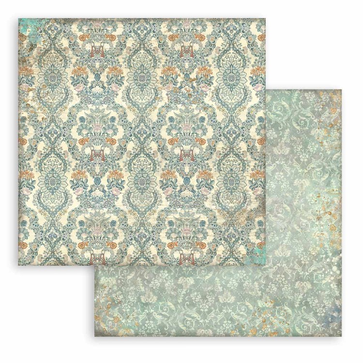 Zestaw papierów do scrapbookingu 30x30 Christmas Greetings Backgrounds Tła SBBL138 Stamperia