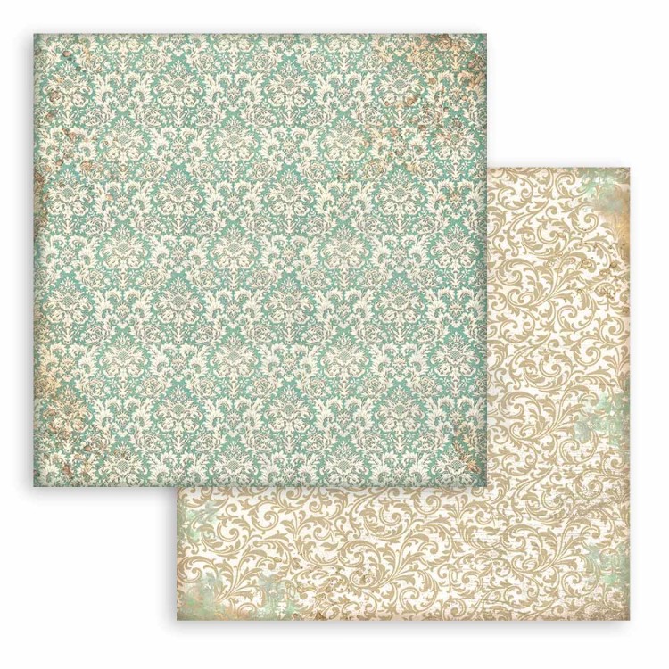 Zestaw papierów do scrapbookingu 30x30 Christmas Greetings Backgrounds Tła SBBL138 Stamperia