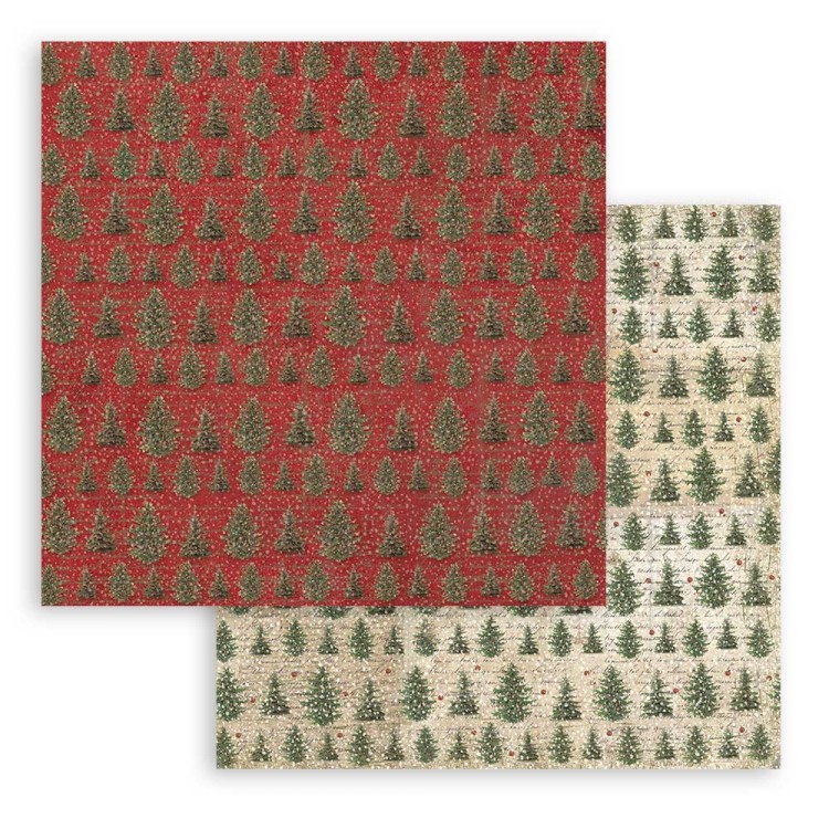 Zestaw papierów do scrapbookingu 30x30 Classic Christmas SBBL74 Stamperia
