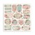 Zestaw papierów do scrapbookingu 30x30 Pink Christmas SBBL73 Stamperia
