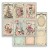 Zestaw papierów do scrapbookingu 30x30 Pink Christmas SBBL73 Stamperia
