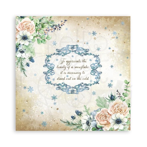 Zestaw papierów do scrapbookingu 30x30 Cozy Winter SBBL120 Stamperia