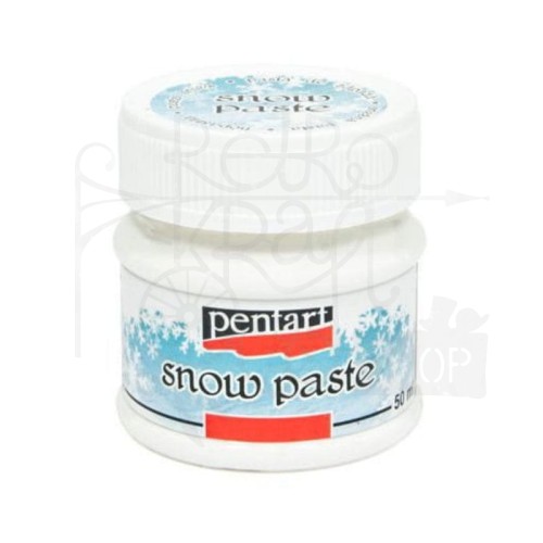 Pasta śniegowa snow paste efekt śniegu 50ml 0989 Pentart