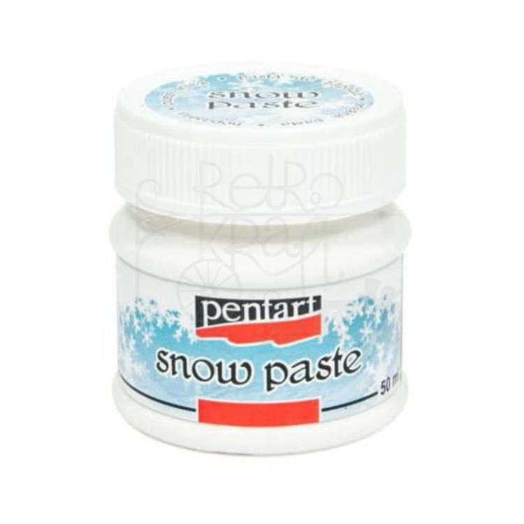 Pasta śniegowa snow paste efekt śniegu 50ml 0989 Pentart