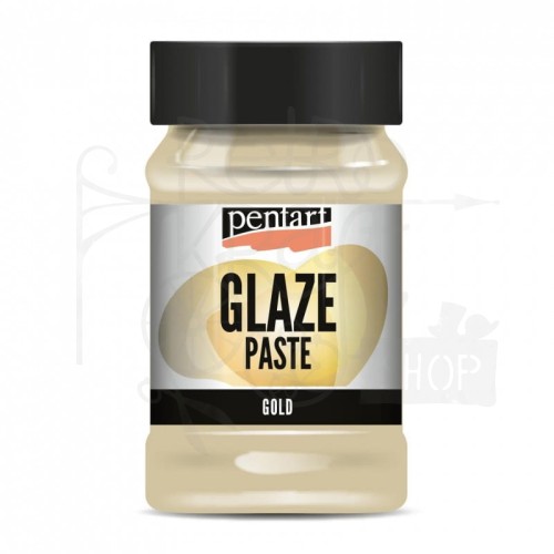 Pasta Glaze perłowe złoto 100ml 43536 Pentart