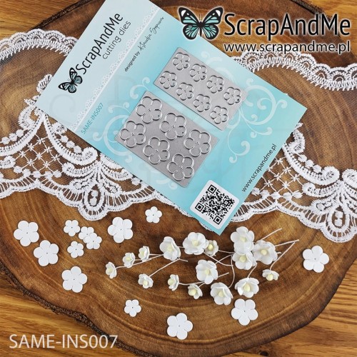 Wykrojnik Kwiatki SAME-INS007 - ScrapAndMe