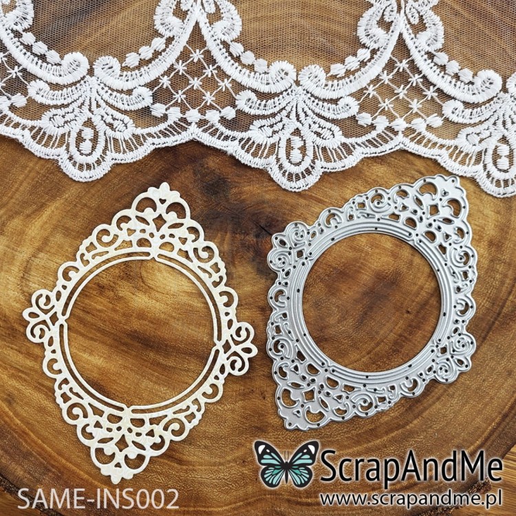 Wykrojnik Ramka SAME-INS002 - ScrapAndMe