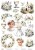 Papier do scrapbookingu A4 dodatki do wycinania Chrzest 02 A-P-017 Artistiko
