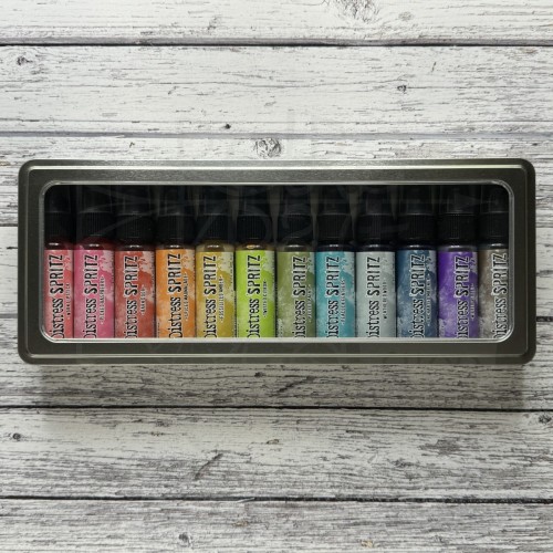 Puszka pudełko na tusze Tim Holtz Distress Spritz - Storage Tin TDA87014 Ranger