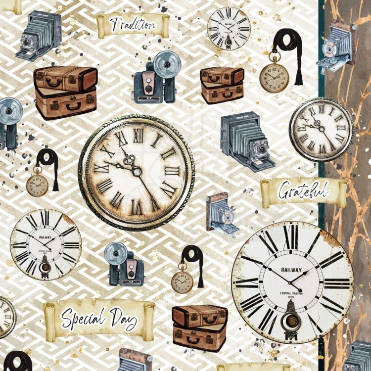 Papier do scrapbookingu 30x30 Moon Bunny Dream MP-61241 Memory Place