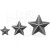 Ozdoby metalowe gwiazdki Adorments Stars TH93562 Tim Holtz