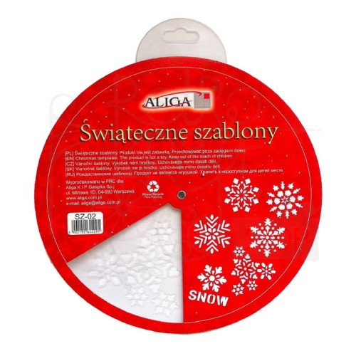 Szablony świąteczne #3 25cm Aliga