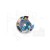 Cekiny okrągłe hologramowe srebrne 8mm 10g MT-6596 Aliga