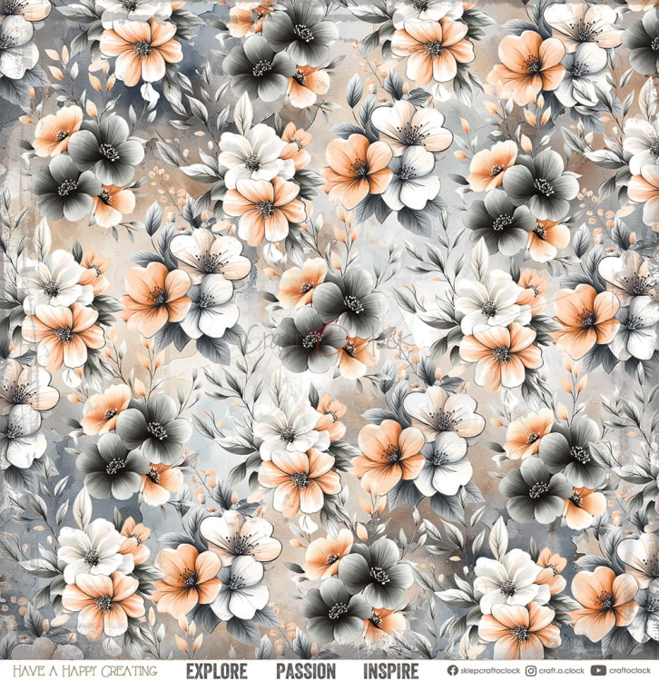 Zestaw papierów do scrapbookingu 30x30 Nighttime Chill CC-C71-NC-00 Craft O'Clock