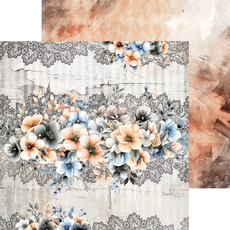 Zestaw papierów do scrapbookingu 20x20 Nighttime Chill CC-C71-NC-07 Craft O'Clock