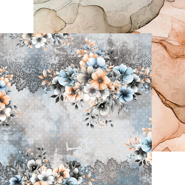 Zestaw papierów do scrapbookingu 20x20 Nighttime Chill CC-C71-NC-07 Craft O'Clock