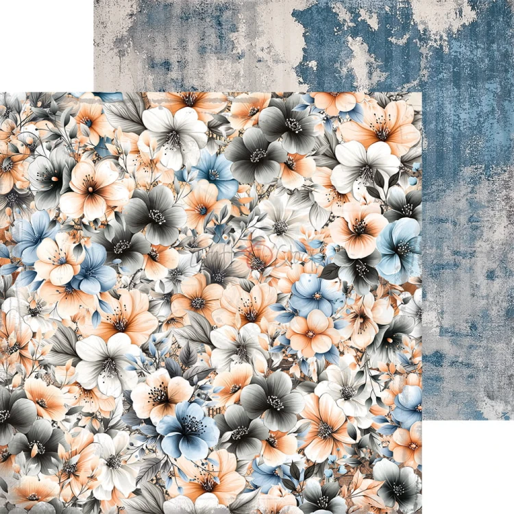 Zestaw papierów do scrapbookingu 20x20 Nighttime Chill CC-C71-NC-07 Craft O'Clock