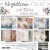 Zestaw papierów do scrapbookingu 20x20 Nighttime Chill Basic CC-C71-NC-08 Craft O'Clock
