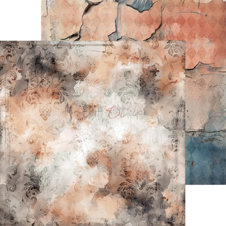 Zestaw papierów do scrapbookingu 20x20 Nighttime Chill Basic CC-C71-NC-08 Craft O'Clock