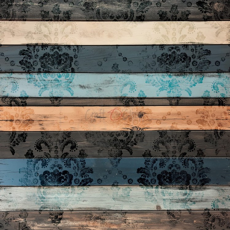 Zestaw papierów do scrapbookingu 20x20 Nighttime Chill Basic CC-C71-NC-08 Craft O'Clock