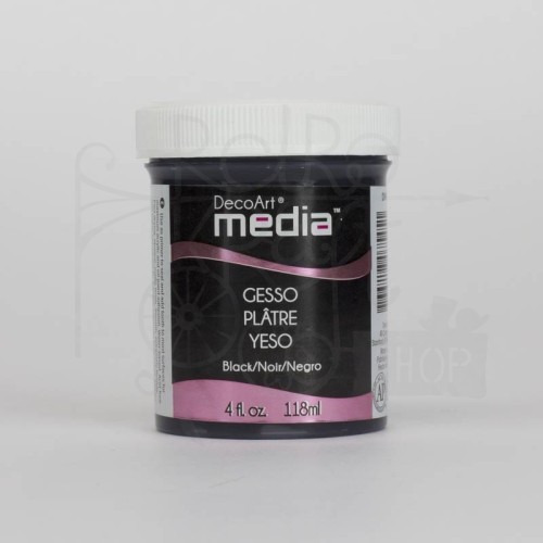 Medium Gesso Black DMM19 DecoArt