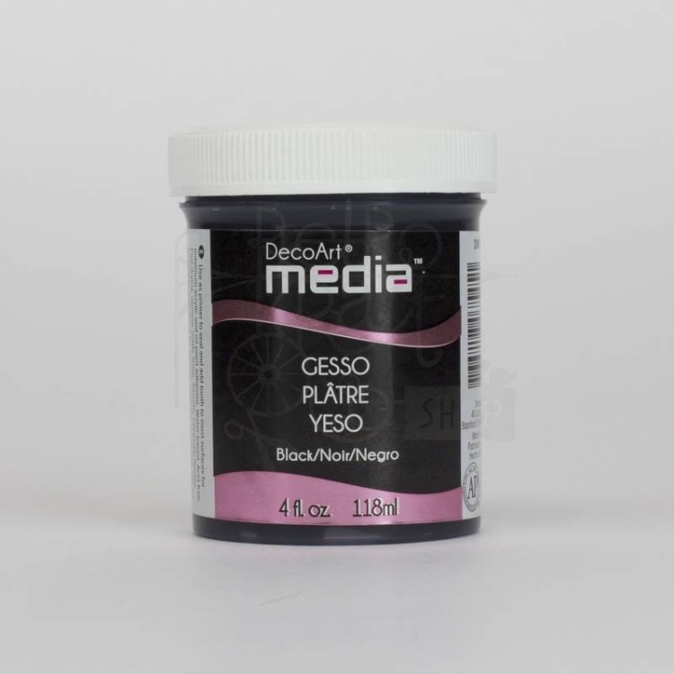 Medium Gesso Black DMM19 DecoArt