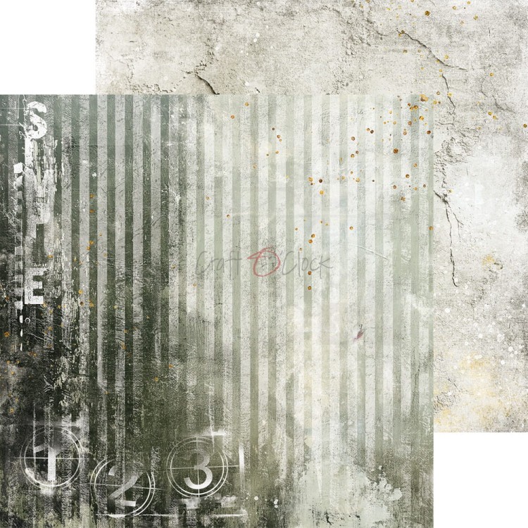 Zestaw papierów do scrapbookingu 20x20 The November Man CC-F37-NM-07 Craft O'Clock