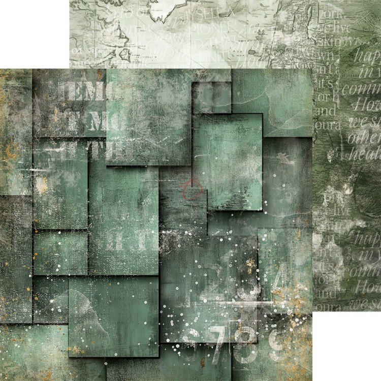 Zestaw papierów do scrapbookingu 20x20 The November Man Basic CC-F37-NM-08 Craft O'Clock