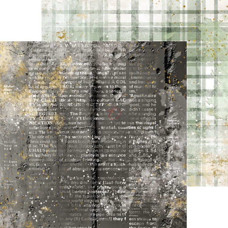 Zestaw papierów do scrapbookingu 20x20 The November Man Basic CC-F37-NM-08 Craft O'Clock