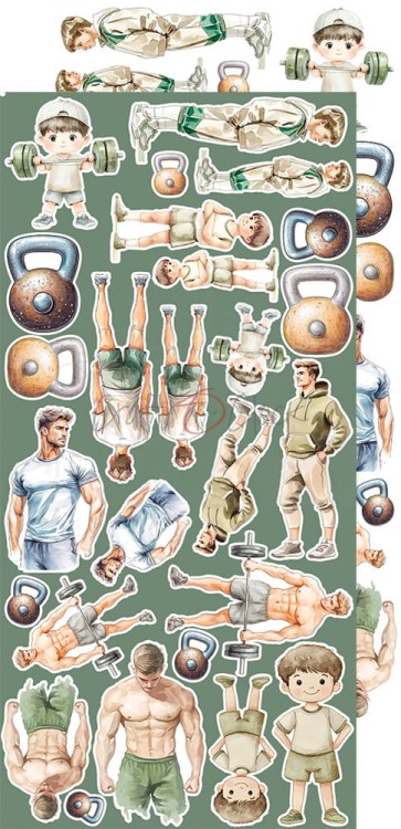 Zestaw dodatków 15x30 The November Man Hobby Man CC-F37-NM-11 Craft O'Clock