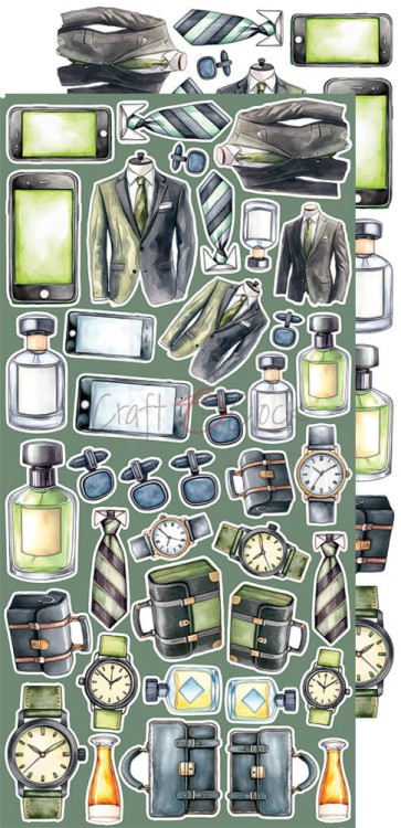 Zestaw dodatków 15x30 The November Man Hobby Man CC-F37-NM-11 Craft O'Clock