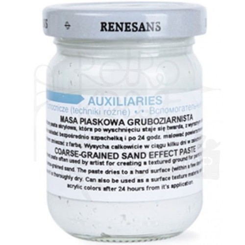 Masa piaskowa gruboziarnista 110ml Renesans