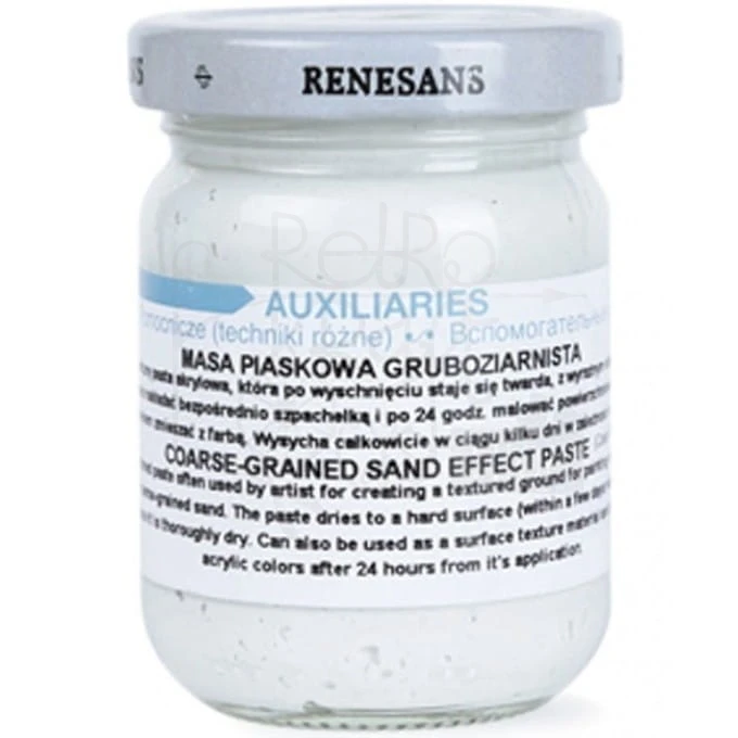 Masa piaskowa gruboziarnista 110ml Renesans