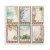 Zestaw papierów do scrapbookingu 20x20 Art of Travelling SBBSXB07 Stamperia