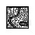 Szablon maska 12x12cm Art of Travelling Mapa KSTDS07 Stamperia