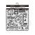 Szablon maska 12x12cm Art of Travelling Pieczątki KSTDS01 Stamperia
