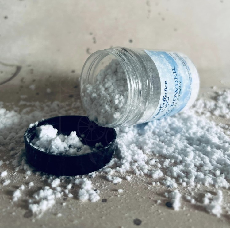 Pyłek śnieżny śnieg biały matowy 100ml