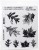 Stempel gumowy kauczukowy Falling Leaves CMS097 Tim Holtz Stampers Anonymous