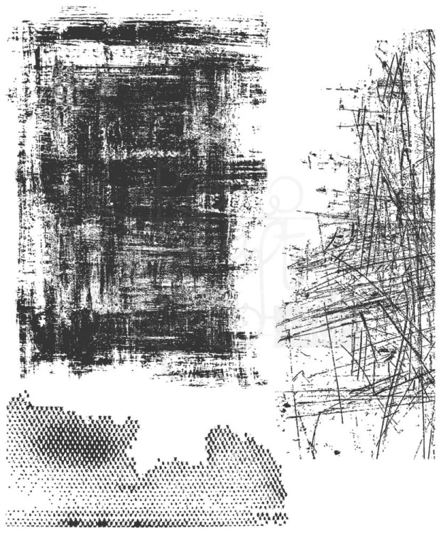 Stempel gumowy kauczukowy Slight Alterations CMS060 Tim Holtz Stampers Anonymous