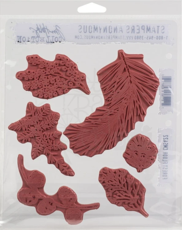 Stempel gumowy kauczukowy Forest Floor CMS422 Tim Holtz Stampers Anonymous