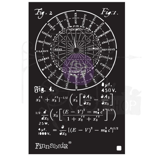 Szablon maska 16x30cm Rocket Science 969769 Prima