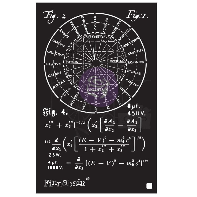 Szablon maska 16x30cm Rocket Science 969769 Prima