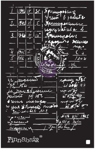 Szablon maska 16x30cm Documented 968991 Prima