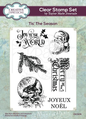 Stempel akrylowy Tis' The Season CEC1106 Creative Expressions
