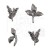 Ozdoby metalowe listki Idea-Ology Adornments Foliage TH94311 Tim Holtz