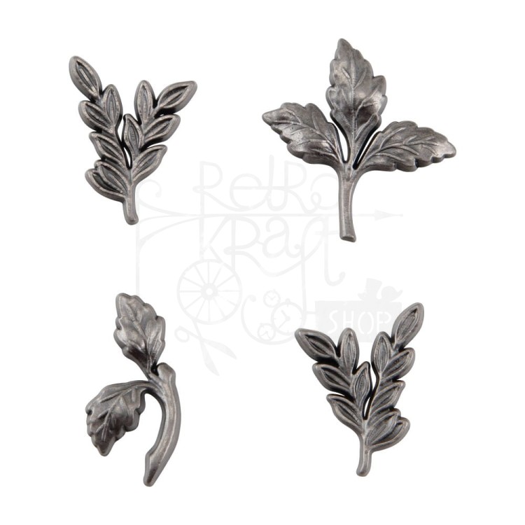 Ozdoby metalowe listki Idea-Ology Adornments Foliage TH94311 Tim Holtz