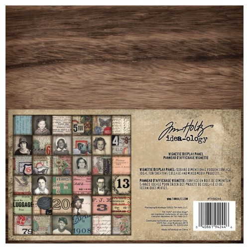 Ramka panel drewniany Idea-ology Vignette Display Panel TH94244 Tim Holtz