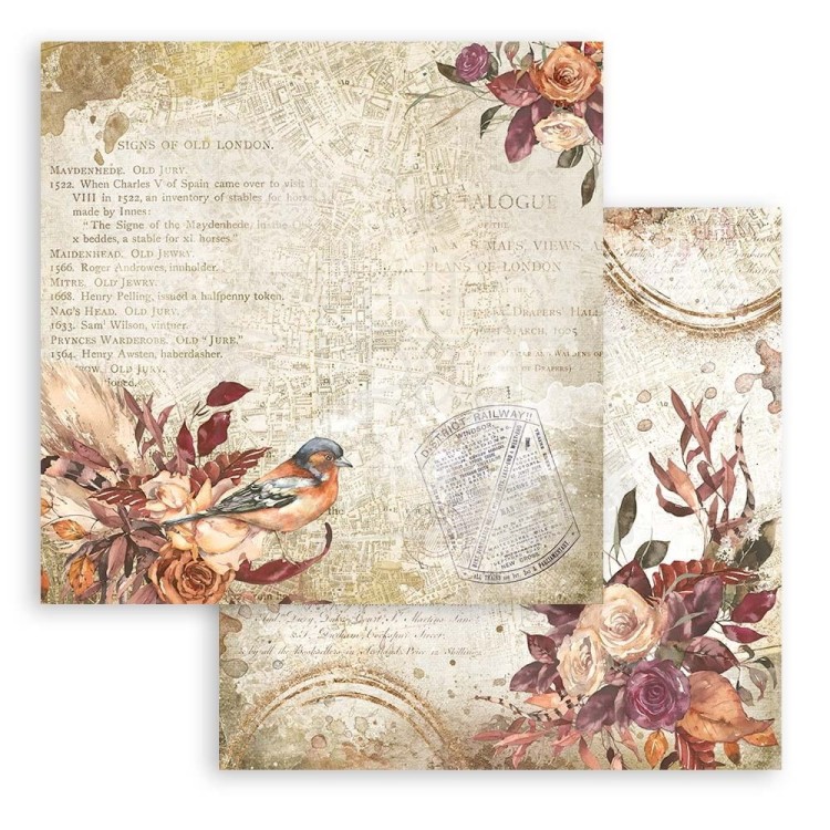Zestaw papierów do scrapbookingu 15x15 Our Way SBBXS19 Stamperia