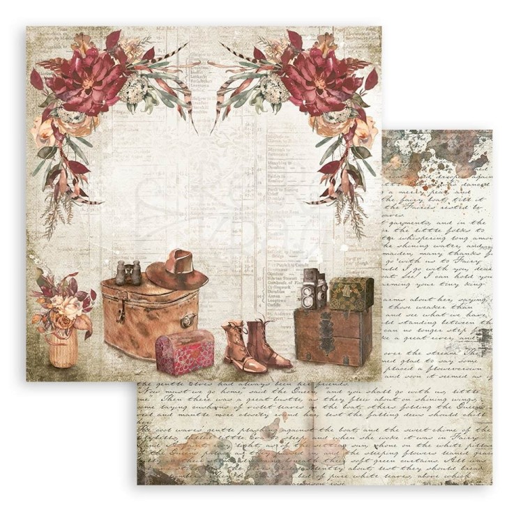 Zestaw papierów do scrapbookingu 15x15 Our Way SBBXS19 Stamperia
