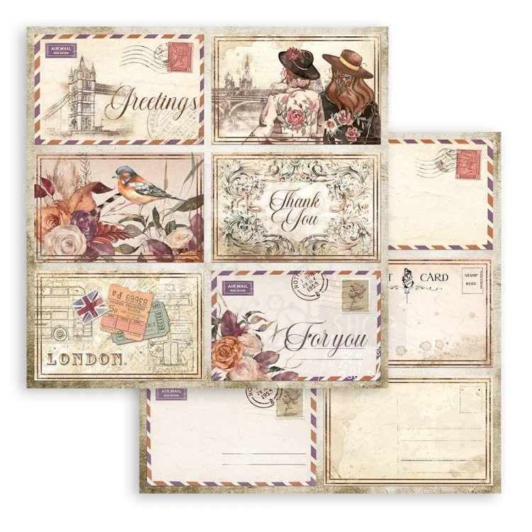 Zestaw papierów do scrapbookingu 15x15 Our Way SBBXS19 Stamperia